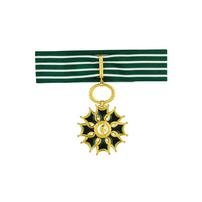 Médaille de l'Ordre des Arts & des Lettres - Commandeur