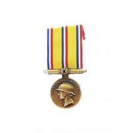 Médaille des Sapeurs-pompiers - Echelon Bronze (10 ans)