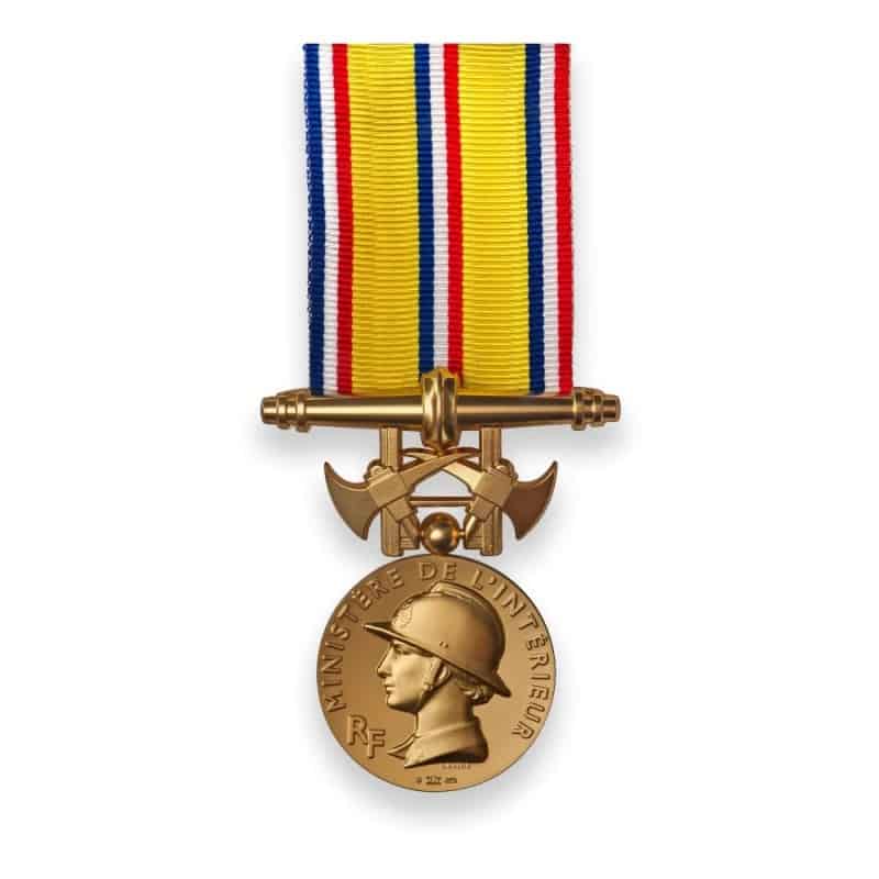 Médaille des Sapeurs Pompiers - Echelon Or (30 ans)