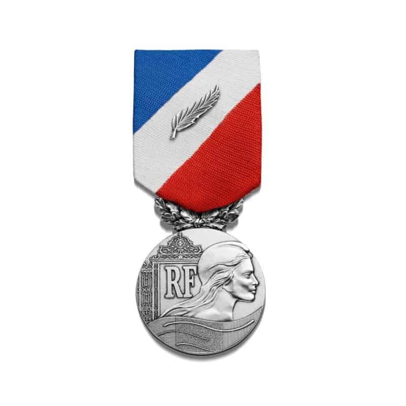 Médaille d'Honneur de la Sécurité Intérieure - Argent (argenté)