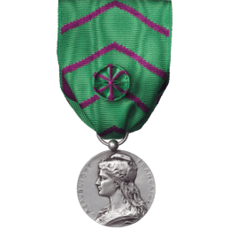 Médaille d'Honneur de l'Administration Pénitentiaire - Argent