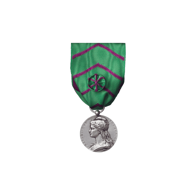 Médaille d'Honneur de l'Administration Pénitentiaire - Argent