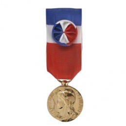 Médaille d'Ancienneté du Travail - Vermeil (30 ans)