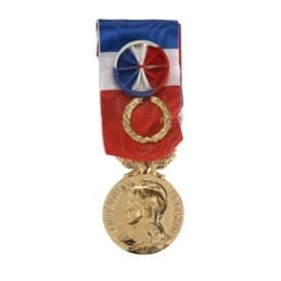 Médaille d'Ancienneté du Travail - Grand Or (40 ans)