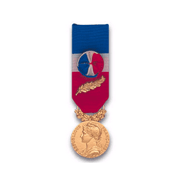 Médaille d'Honneur du Travail - Or (35 ans)