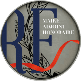 Médaille imprimée Maire Honoraire - Version Moderne