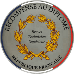 Médaille au diplômé du Brevet de Technicien Supérieur