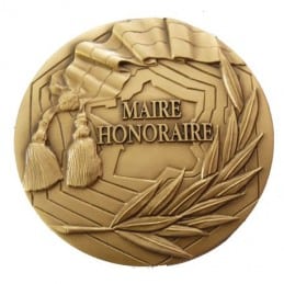 Médaille Maire Honoraire - Bronze