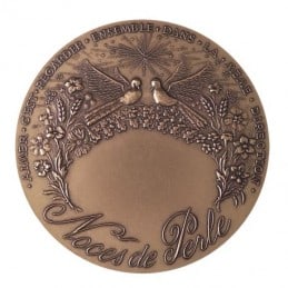 Médaille de Noces de Perles 30 ans - Bronze