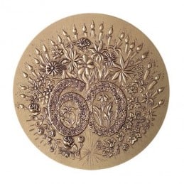 Médaille de Noces de Diamant 60 ans - Bronze Florentin