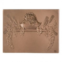 Plaque de Noces d'Or 50 ans - Bronze