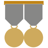 Barrettes porte-médailles